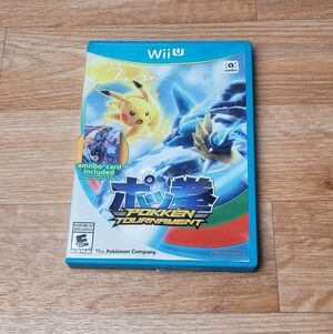 Nintendo Pokkén Tournament Wii U - Blue Case